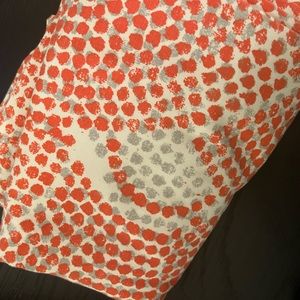 Threshold - Orange Polka Dot Patterned Curtains